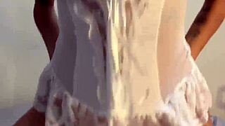 the tiktok goth college girl sways her huge natural tits in teasing homemade display
