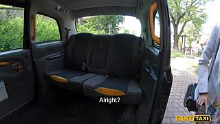 in the fake taxi the tall skinny french milf coach rides cock missionary to creampie bliss