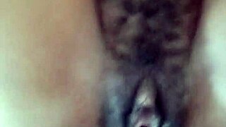 kinky ebony babe takes juicy bbc pounding and cum