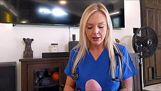 florida nurse seduces and fucks her step son in bedroom roleplay