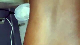 African American Milf Taken To Gloryhole For Fun