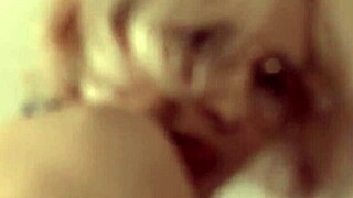amateur couple fucks rough at home pov