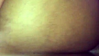 Black girlfriend in the bed giving her some good latino dick 100 amature