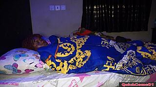 sex with chubby girl in bedroom