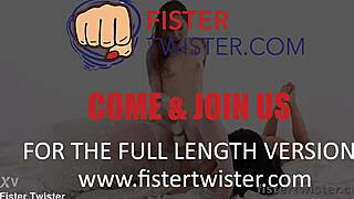 Fistertwister foxie t and lucia denvile fisting scene