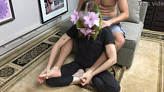 foot fetish massage session