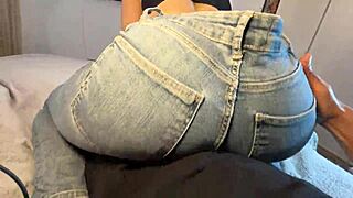 POV Big Ass Rubbing Jeans Bubble Butt Fetish
