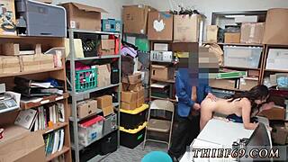 Brunette teen 18+ glasses hd felony theft