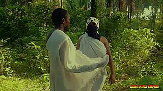 outdoor porn fucking naughty ex girlfriend in bush
