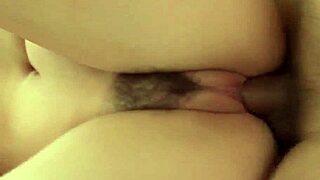Hot japanese mega slut in underwear creams all over the place