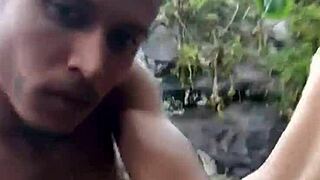 transei com brasileira japaaa rodrigues na praia