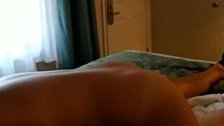Horny girl fucked in public and caught by hotel maid