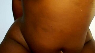 Big boobs teen grinds on huge black cock. It explodes with double cum in her mouth