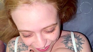 blonde step sisters first creampie after an intense orgasm