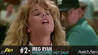 four realistic women orgasms from jennifer aniston halle berry meg ryan and tara reid
