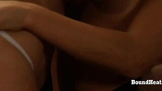 two hot lesbian slaves orgasming together