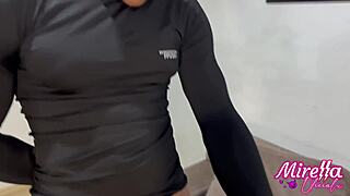does she gag on that huge cock?