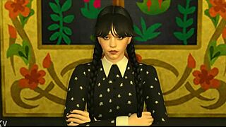 Jenna O Cosplays As Wednesday Addams