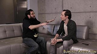 Fetish punk getting dped in hot group action