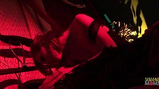 brunette milf loves anal so she ties up her boyfriend