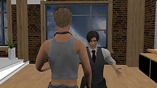 Young millionaire explores bisexual crossdressing fun