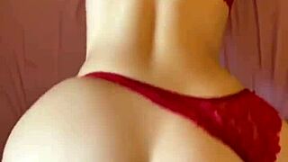 big ass college girl do you think that my ass looks bigger wearing red