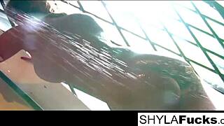 A rare erotic solo by shyla looks amazing