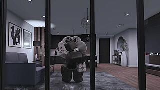 roblox goth girl returns for rough sex