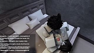 Roblox teaching her a lesson for making me wait