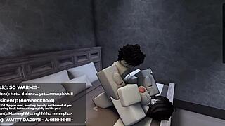 Roblox teaching her a lesson for making me wait