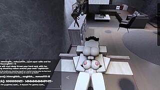 Roblox teaching her a lesson for making me wait