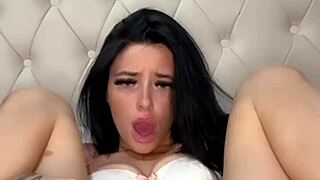 teen american exchange student fingers her pussy