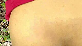 Stepmom craves cock in forest mountains