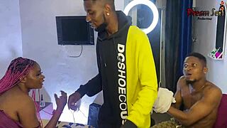 He watched how his wife got fucked because he had no money