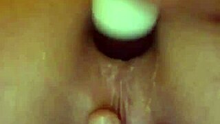 Lk Angela Pov Shampoo Bottle In Ass