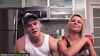 19yo girlfriend pounded on the table