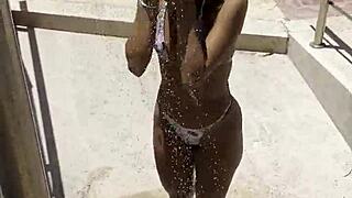 Forbidden fruit at the pool