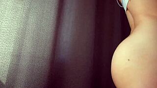 Shy Stepsister Naked Perfect Body Teasing You