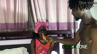 bored step sister had fun during taste game with her step brother