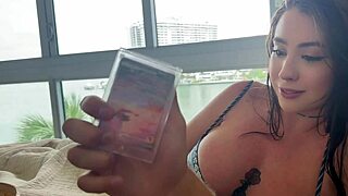 sharing a bed with my big titty freaky step sis cheating on my girlfriend