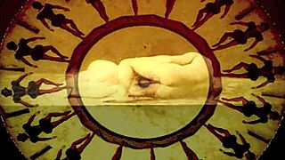 In olden days a glimpse of stocking