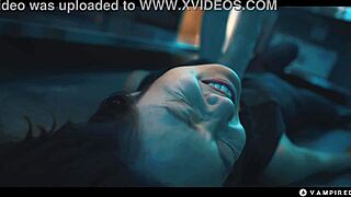 Asian brunette lesbian seduction with vampire mind control