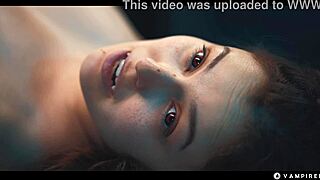 Asian brunette lesbian seduction with vampire mind control