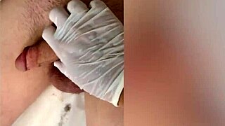 Nurse plays with big cocks in wax compilation