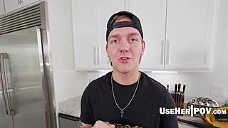 stepmom freeuse birthday surprise for him