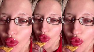 Asmr Potato Chips Eating Sounds