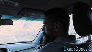 Gay stepson gets his asshole jizzed after hardcore play.