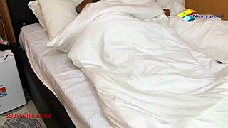 Squirting stepmom takes stepson fist and cock
