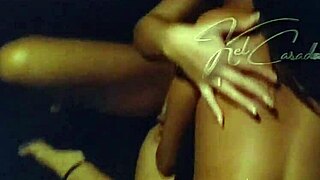 Bruna Carlos joins swingers for hot party kiss
