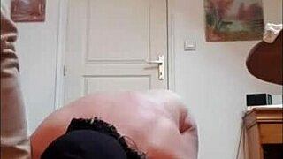 French Maid Bound And Humiliated In Bondage